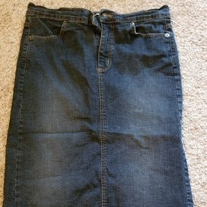 Forever 21 Jean Skirt